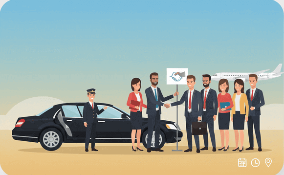 باقات خدمة استقبال الوفود