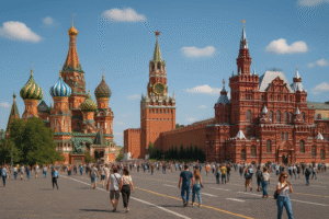 رحلة سياحية الى روسيا - موسكو 5 ليالٍ / 6 أيام لشخصين 🇷🇺