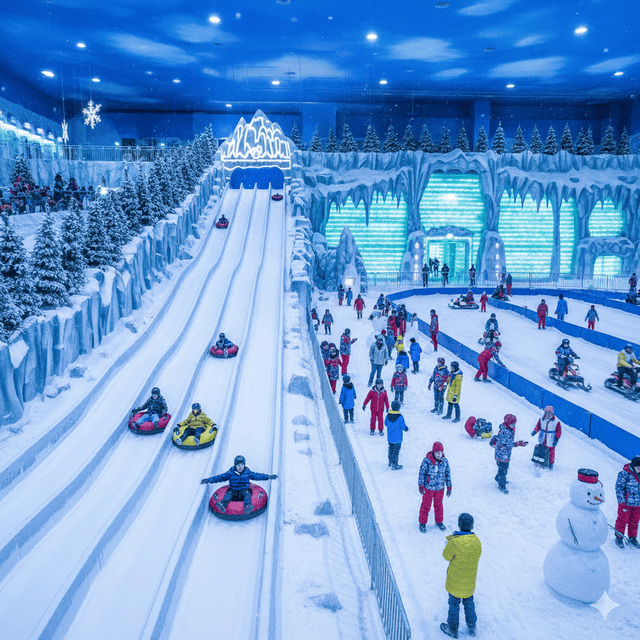 مدينة الثلج في الرياض – Snow City Riyadh 